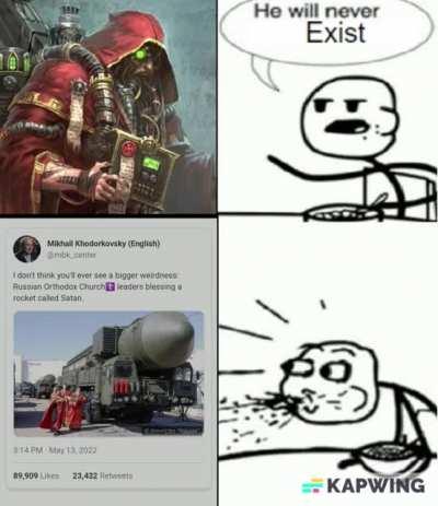 Slavs out here already living in the 41st millennium