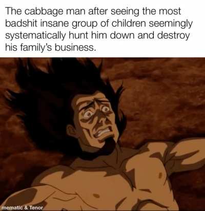 Cabbage PTSD.