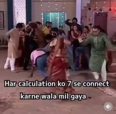 Found the person who connects everything to number ‘7’