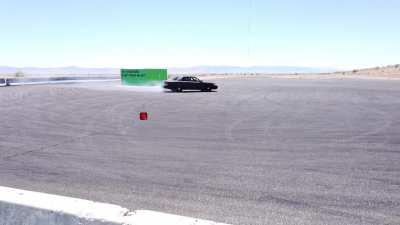 I scared my camera person..