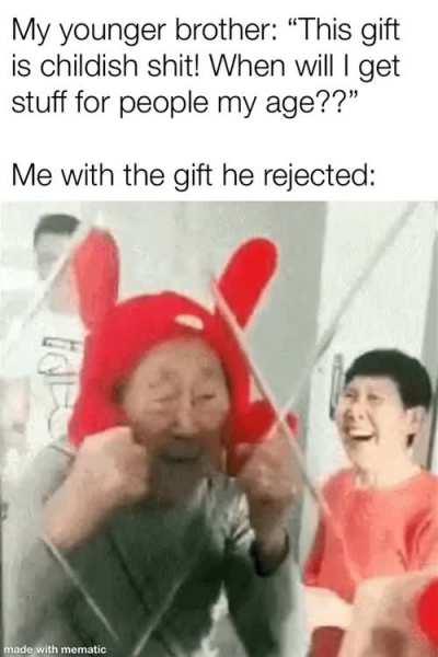 I’m sure it will be better under my care