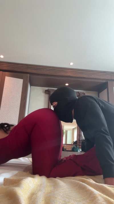 I gave him the opportunity to sniff it for real