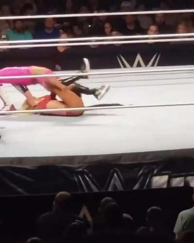 Carmella wardrobe malfunction