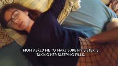 Yup she is definetly taking her sleeeping pils..