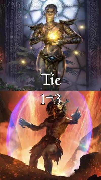 Almalexia VS Dagoth Ur