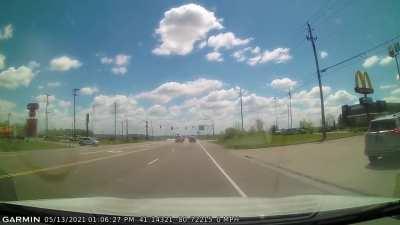 This lady decided she needs some McD’s right tf now and almost made me t-bone her.