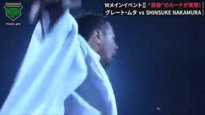 [NOAH: The New Year Spoilers] Shinsuke Nakamura makes his entrance