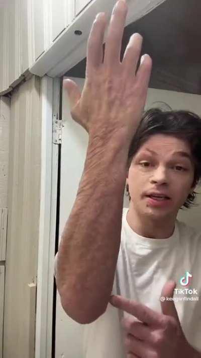 Burn victim sleeps on towel