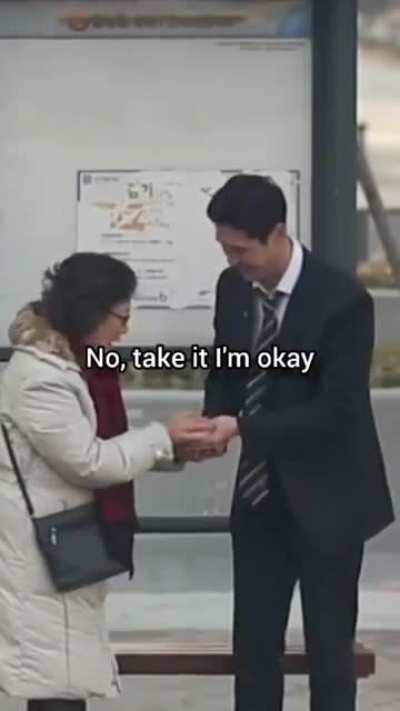 This lady reminds me of my Grandma