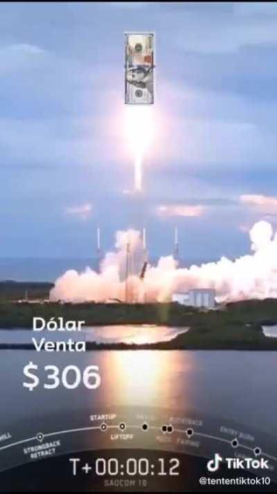 El dolar a la estratosfera