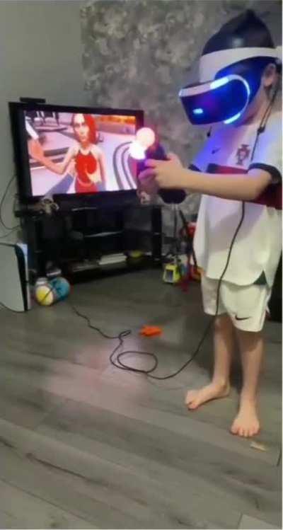 He forgot he was being watched