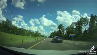 [OC] Grey car really couldn’t wait for me to pass the person in the right lane