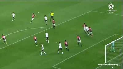 Golaço do Ramiro para abrir o placar