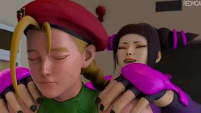 Street fighters fight just as well in the sheets, probably