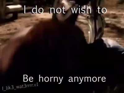 He just wants to be happy:(