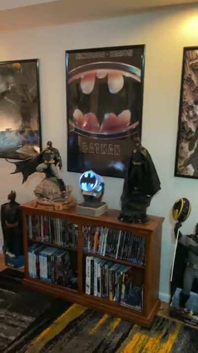 One last look at my Batcave before I have to pack it all up and move it all across the country to our new house 😭