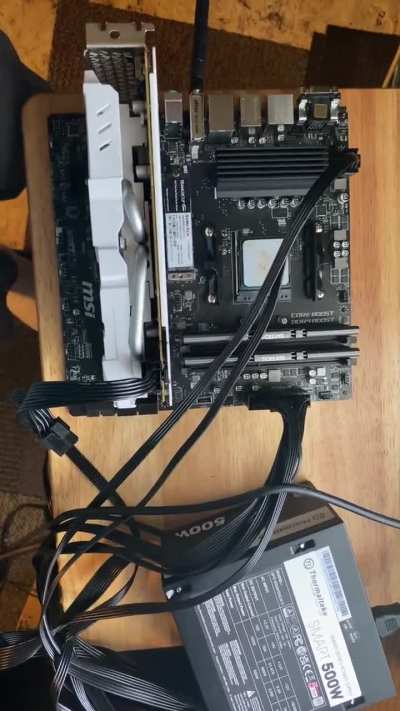 What else needs to be plugged in?