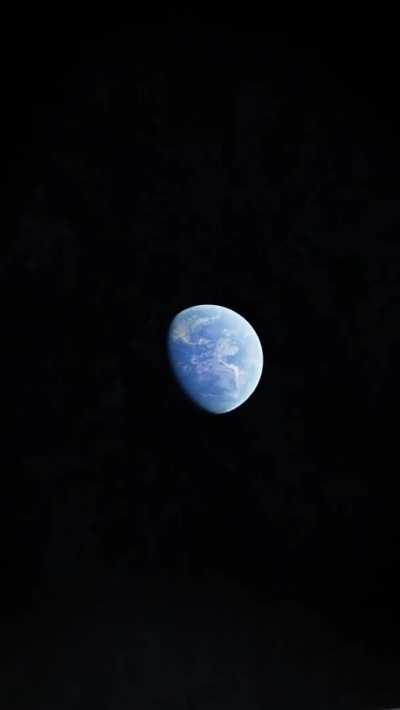 POV: Astronaut on the moon watches as his planet is destroyed