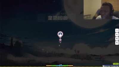 KSI played osu in his latest video, here's a clip.