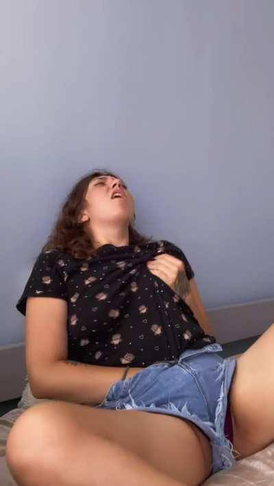 Naughty girls always keep their orgasms in their panties so you can taste