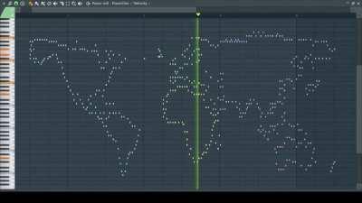 World Map music