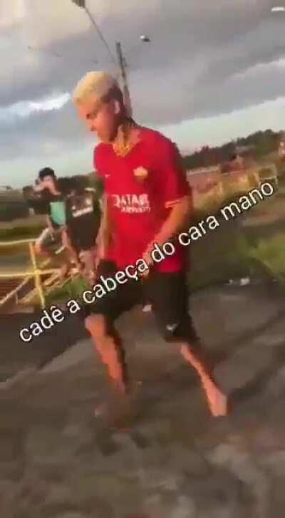 É sério velho, cadê a cabeça?