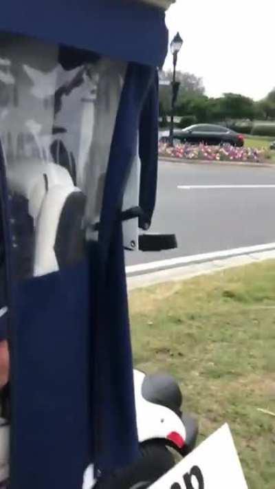 An Older Biden Supporter Has No Trouble With Educating A Trump Supporter