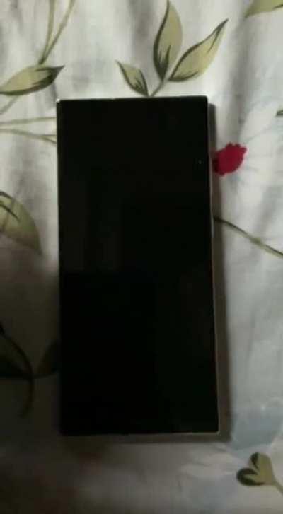 S23 Ultra screen flickering on receiving notification