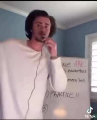 Guys he exposed the truth to them