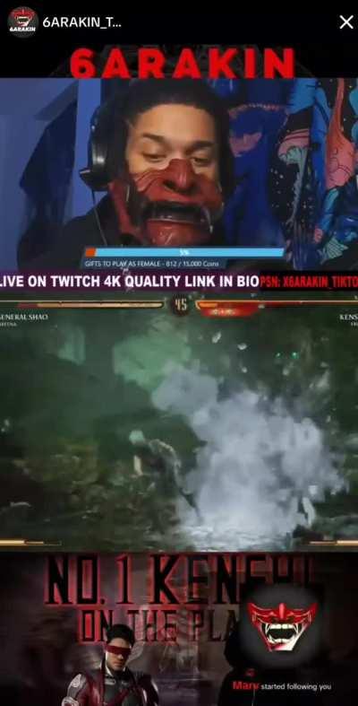 SonicFox EMBARASSES 6arakin