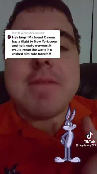 I give his Bugs Bunny impression a 9/11