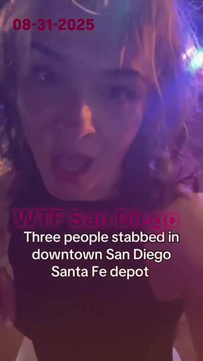 3 people stabbed in downtown San Diego