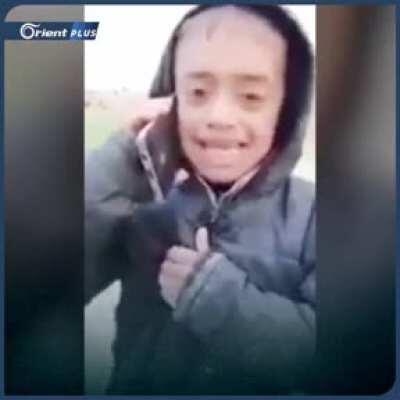 Leave who ever did this to this kid off the boat