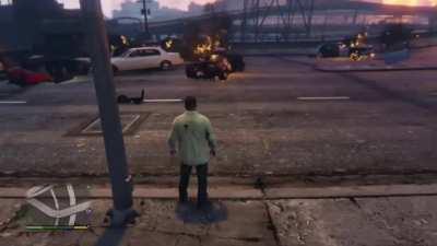 [Gta V] I only threw 1 grenade (5:03 long)