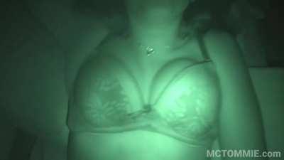 Satisfying the hot Latina girl, Jimena Lago