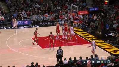 [Highlight] Alperen Sengun gets John Collins in the post and makes him dance