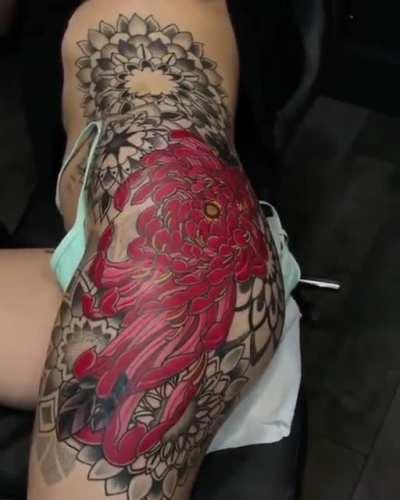 Finally finished my piece last week🖤