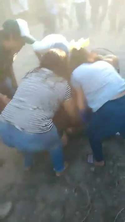 HMC while I step into the track while a horse race is going on