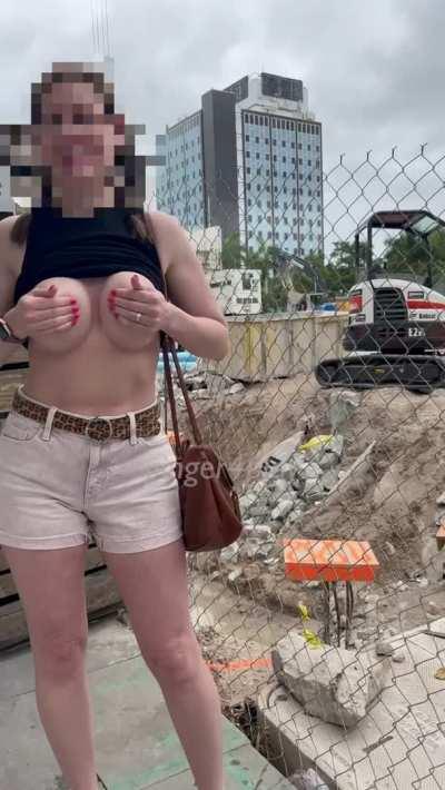 Giving the guys something to enjoy this weekend [GIF]