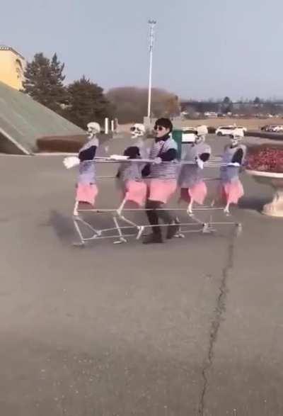 The Dancing Skeleton Crew