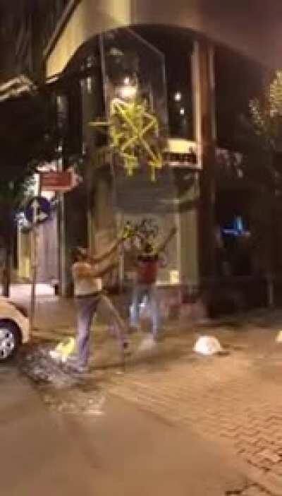 WCGW when moving a giant piece of glass