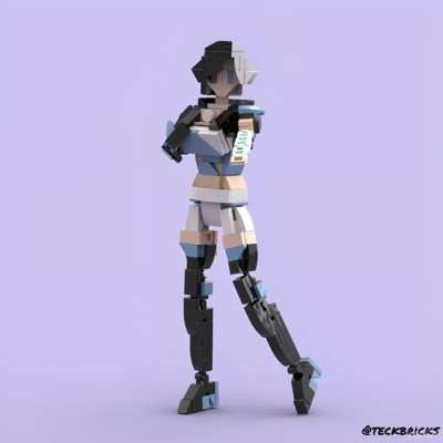 Lego Luna Snow from Marvel Rivals 