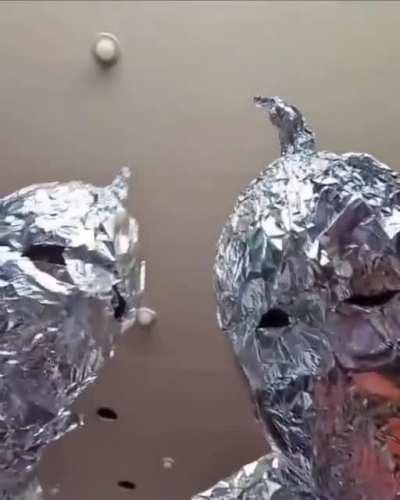 Careful with that molten metal