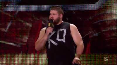 Kevin Owens stumbles over his words, recovers tremendously (NXT June 24th, 2015)