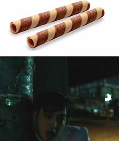 i looked so cool in my head when i did that with these wafer straws ngl 😎😎