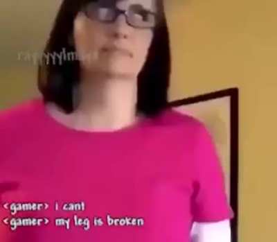 I don't think he can take out the trash anytime soon