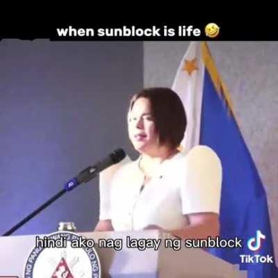 Meganon, hindi naglagay ng sunblock pero pipiliting mabilad sa araw mga estudyante dahil sa ROTC?