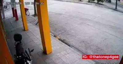 Failed assassination attempt, dude got really lucky