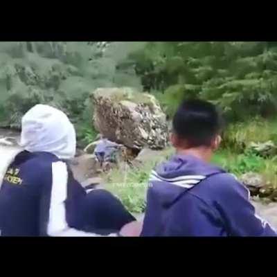 HMFT after i mess around with a big rock