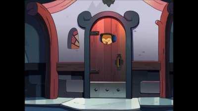 Hooty preparing spiritually for the holy war against Belos